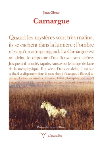 CAMARGUE LIVRE JEAN GIONO